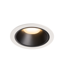 Spot incastrat, NUMINOS XL Ceiling lights, white Indoor LED recessed ceiling light white/black 3000K 20°,