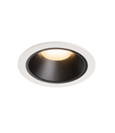Spot incastrat, NUMINOS XL Ceiling lights, white Indoor LED recessed ceiling light white/black 3000K 55°,