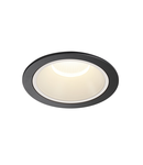 Spot incastrat, NUMINOS XL Ceiling lights, black Indoor LED recessed ceiling light black/white 4000K 20°,