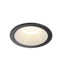 Spot incastrat, NUMINOS XL Ceiling lights, black Indoor LED recessed ceiling light black/white 4000K 55°,