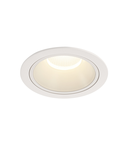 Spot incastrat, NUMINOS XL Ceiling lights, white Indoor LED recessed ceiling light white/white 4000K 20°,