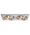 Spot incastrat, NEW TRIA Ceiling lights GU10, aluminium