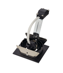 Spot incastrat, NEW TRIA 78 Ceiling lights GU10, black single-headed, QPAR51, square, black, max. 50W, incl. leaf springs,