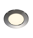 Spot incastrat, DL 126 Ceiling lights, chrome recessed fitting, LED, 2700K, round, chrome, 2.8W,