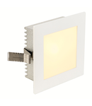 Spot incastrat, FLAT FRAME BASIC Wall lights G4, white