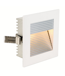 Spot incastrat, FLAT FRAME Curbat Wall lights G4, white