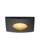 Spot incastrat, OUT 65 Ceiling lights, black outdoor recessed ceiling light, LED, 3000K, square, black, 38°, 12W, incl. driver,