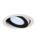 Spot incastrat, SUPROS Ceiling lights, white recessed fitting, LED, 4000K, round, white, 3100lm, 60° reflector, 33.5W,