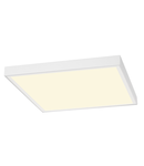 Spot incastrat, I-VIDUAL PANEL Ceiling lights, white recessed fitting, 4000K, square, white, L/W/H 59.5/59.5/1.2 cm, can be converted to a pendant, 40W,