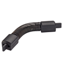 Iluminat decorativ pe sina, FLEXIBIL CONNECTOR pentru APOLLO, negru, max. 25A,