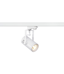 Iluminat decorativ pe sina, Traseele EURO SPOT TRACK, mici alb, 9W COB LED, alb, 36 °, 3000K, incl. adaptor 3 circuite,