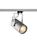 Iluminat decorativ pe sina, Traseele EURO SPOT TRACK, gri 3000K, 12 °, incl. adaptor 3 circuite,