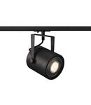 Iluminat decorativ pe sina, EURO SPOT TRACK Melodii GU10, negru negru, QPAR111 75W, incl. 1 adaptor circuit,