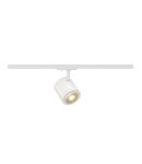 Iluminat decorativ pe sina, Melodii ENOLA C TRACK, LED alb, 3000K, rotund, alb mat, 35 °, 11.2W, inclusiv. adaptor 1 faza,