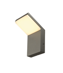 Corp iluminat de perete, aplica, ORDI lumina de perete exterior, cu LED-uri, 3000K, antracit, 9W,