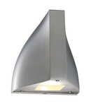 Corp iluminat de perete, aplica, TENDA lumina de perete exterior, cu LED-uri, 3000K, IP44, aluminiu periat, 8.4W,