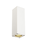 Corp iluminat de perete, aplica, THEO SUS / JOS de perete lumini GU10, QPAR51 alb, lumina de perete, alb, max. 2x50 W,