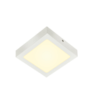 Corp iluminat de perete, aplica, Senser 18 lumini de plafon, LED alb Interior plafon montat pe suprafete plane lumina patrat alb 3000K,