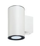 Corp iluminat de perete, aplica, lumini SUPROS sus / jos de perete, lumina de perete alb, LED-uri, 4000K, rotund, alb, 60 ° reflector, 2x15,2W,