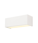 Corp iluminat de perete, aplica, lumini CHROMBO perete, lumina perete alb, LED-uri, 3000K, alb, L / W / H 30,1 / 9 / 10,1 cm, 9.7W,