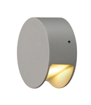 Corp iluminat de perete, aplica, lumini PEMA® de perete, lumina de perete gri, LED-uri, 3000K, IP44, gri-argintiu, 4 W,