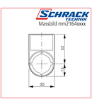 Actuator pentru contactul din mijloc