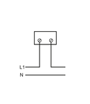 Ampermetru 72*72mm, 25A, conexiune directa, AC