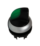 Buton selector 0-1 fara revenire verde