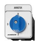 Comutator ampermetric de panou, 1-pol/20A, 0-1-2-3