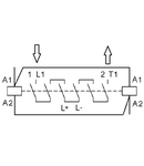 Contactor, 6pole, 30A DC-1, 1000VDC, 230VAC