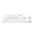 Contor digital kWh 3f, 80A direct, 1 tarif, com. Modbus