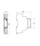 Contor monofazat 32A, mas. directa, MID, interfata M-BUS