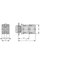 Element contact ND contact elastic montaj frontal