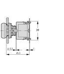 Element contact NI contact elastic montaj pe contrapanou