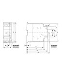 Intreruptor protectii motoare 3p 55 - 63A