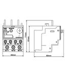 Releu termic CUBICO Clasic, 0,16A-0,25A