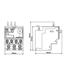 Releu termic CUBICO Mini, 0,1-0,16A