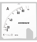 Scala 72*72mm, 80/160/5A, AC