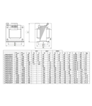 Transformator de comanda monofazat, 230V/12V, 100 VA, IP00