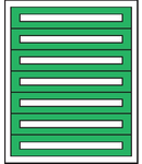 Cadru montaj compl. 3-21UV, 7 sine, plastr.plastic