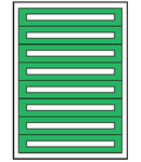 Cadru montaj compl. 3-24UV, 8 sine, plastr.plastic