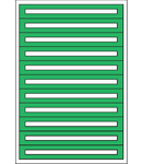 Cadru montaj compl. 4-33UV, 11 sine, plastr.plastic