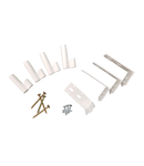 Spare part kit for BK085 wall box (partition and solid wall)