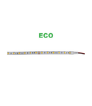 Banda LED "Eco" 14.4W 24V IP20 5050 24V DC lumina calda 5050 W 10mm h 2mm