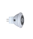 Bec cu power LED MR11 12V GU4 GU4 GU4 3W (≈24w) lumina calda 240lm L 33mm