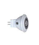 Bec cu power LED MR11 12V GU4 GU4 GU4 3W (≈26w) lumina rece 260lm L 33mm