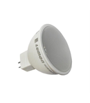 Bec cu LED SMD MR16 12V GU5.3 GU5.3 GU5.3 5W (≈45w) lumina alba 455lm L 42mm