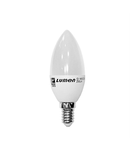 Bec lumanare mat cu LED 8W (≈80w) lumina rece 800lm L 112mm