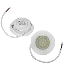 Spot alb cu LED pentru mobila 400 cod 21-40000 D 70mm h 20mm