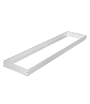 Rama pentru panel LED 120x30x3 42/50 W rama din aluminiu alba 1200x300x65mm